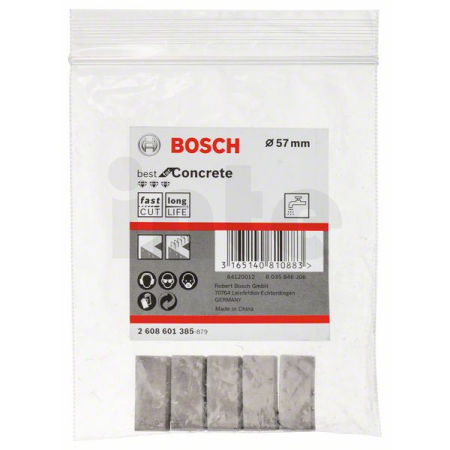 BOSCH Segmenty pro diamantové vrtací korunky 1 1/4" UNC Best for Concrete 2608601385