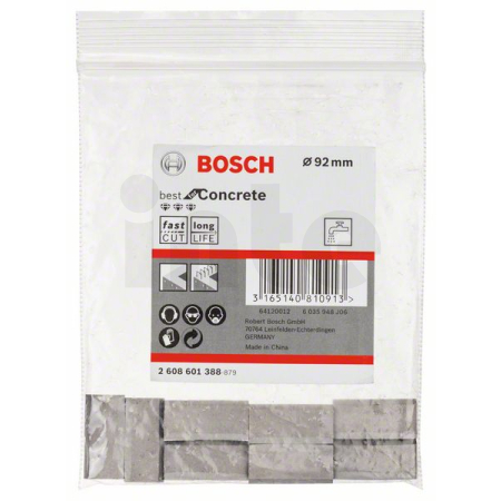 BOSCH Segmenty pro diamantové vrtací korunky 1 1/4" UNC Best for Concrete 2608601388