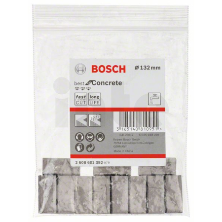 BOSCH Segmenty pro diamantové vrtací korunky 1 1/4" UNC Best for Concrete 2608601392