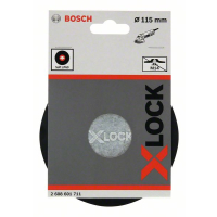 BOSCH Opěrný talíř systému X-LOCK, 115 mm, jemný 2608601711