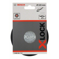 BOSCH Opěrný talíř systému X-LOCK, 115 mm, hrubý 2608601713