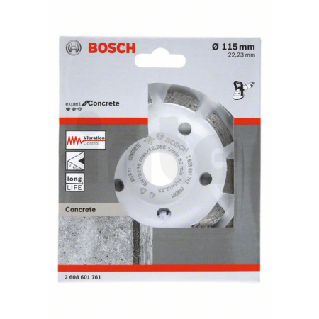 BOSCH Diamantový hrncový kotouč Expert for Concrete s dlouhou životností 2608601761