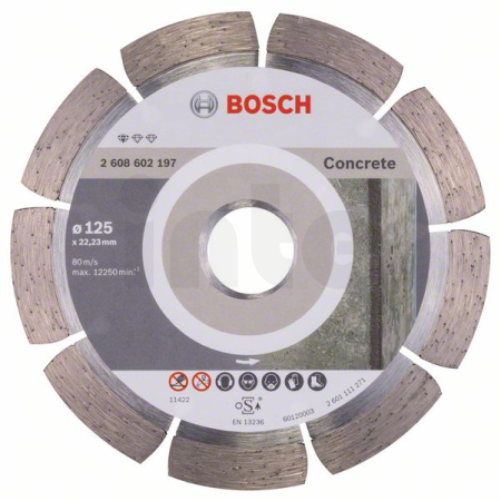 BOSCH Diamantový dělicí kotouč Standard for Concrete 2608602197