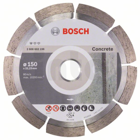 BOSCH Diamantový dělicí kotouč Standard for Concrete 2608602198