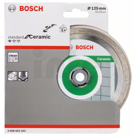 BOSCH Diamantový dělicí kotouč Standard for Ceramic 2608602202