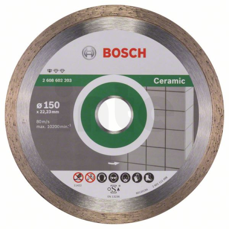BOSCH Diamantový dělicí kotouč Standard for Ceramic 2608602203