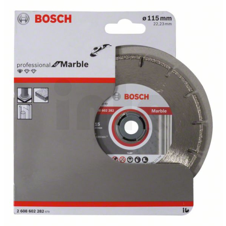 BOSCH Diamantový dělicí kotouč Standard for Marble 2608602282