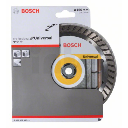 BOSCH Diamantový dělicí kotouč Standard for Universal Turbo 2608602395