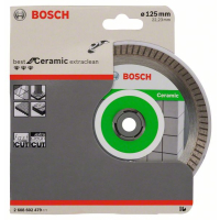 BOSCH Diamantový kotouč PRO Ceramic, 125 × 22,23 mm 2608602479