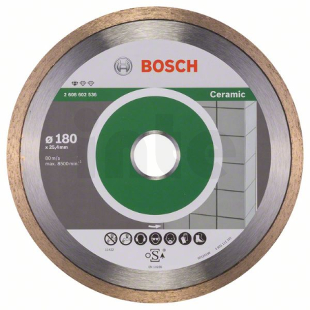 BOSCH Diamantový dělicí kotouč Standard for Ceramic 2608602536