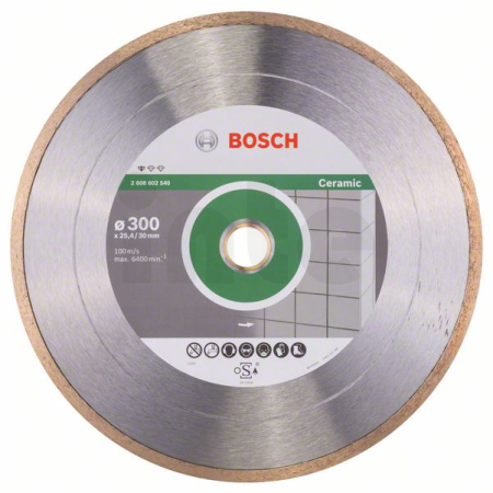 BOSCH Diamantový dělicí kotouč Standard for Ceramic 2608602540