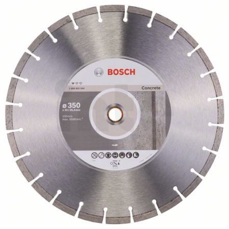 BOSCH Diamantový dělicí kotouč Standard for Concrete 2608602544