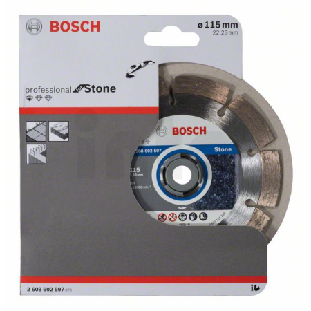 BOSCH Diamantový dělicí kotouč Standard for Stone 2608602597