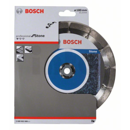 BOSCH Diamantový dělicí kotouč Standard for Stone 2608602600