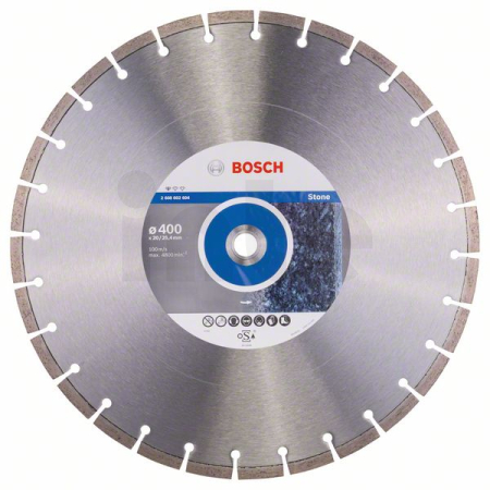 BOSCH Diamantový dělicí kotouč Standard for Stone 2608602604