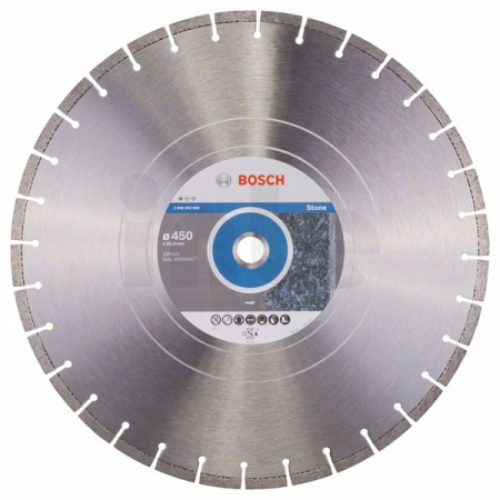 BOSCH Diamantový dělicí kotouč Standard for Stone 2608602605