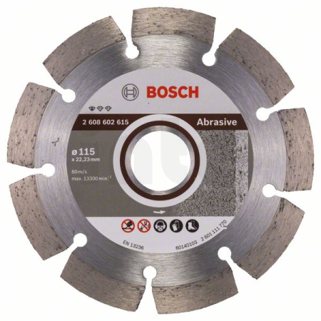 BOSCH Diamantový dělicí kotouč Standard for Abrasive 2608602615