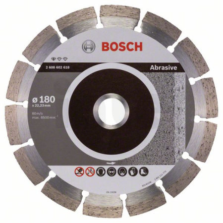 BOSCH Diamantový dělicí kotouč Standard for Abrasive 2608602618