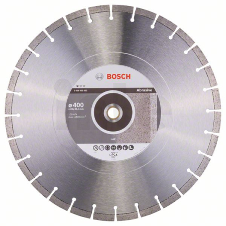 BOSCH Diamantový dělicí kotouč Standard for Abrasive 2608602622