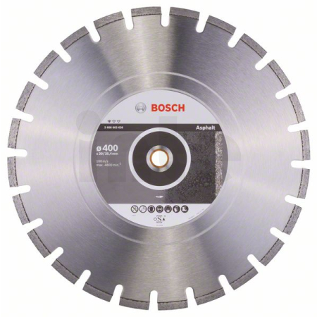 BOSCH Diamantový dělicí kotouč Standard for Asphalt 2608602626