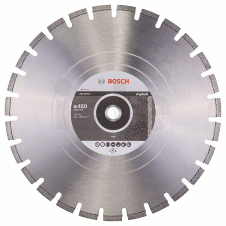 BOSCH Diamantový dělicí kotouč Standard for Asphalt 2608602627