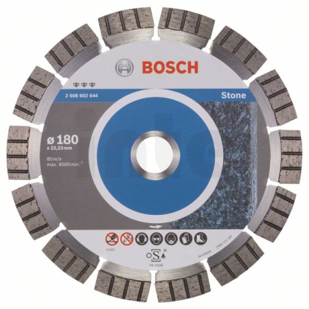 BOSCH Diamantový dělicí kotouč Best for Stone 2608602644