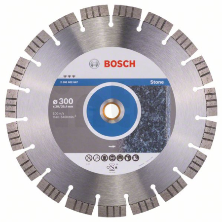 BOSCH Diamantový dělicí kotouč Best for Stone 2608602647
