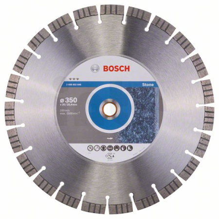 BOSCH Diamantový dělicí kotouč Best for Stone 2608602648