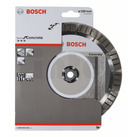 BOSCH Diamantový dělicí kotouč Best for Concrete 2608602654