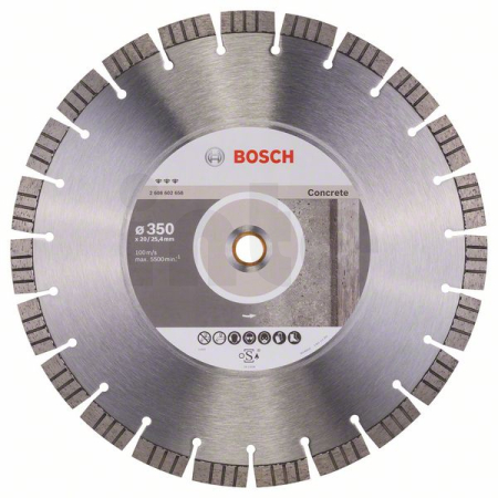 BOSCH Diamantový dělicí kotouč Best for Concrete 2608602658