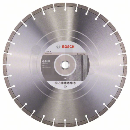 BOSCH Diamantový dělicí kotouč Best for Concrete 2608602660