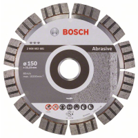 BOSCH Diamantový dělicí kotouč Best for Abrasive 2608602681