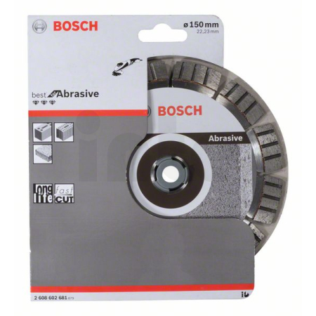 BOSCH Diamantový dělicí kotouč Best for Abrasive 2608602681