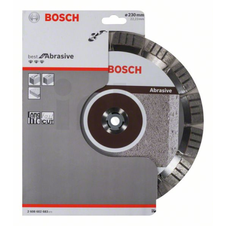 BOSCH Diamantový dělicí kotouč Best for Abrasive 2608602683