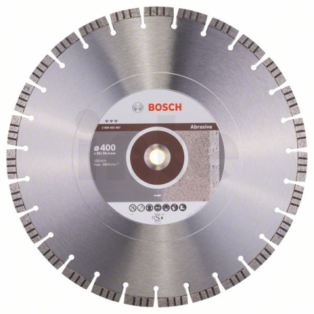 BOSCH Diamantový dělicí kotouč Best for Abrasive 2608602687