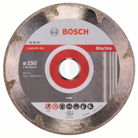 BOSCH Diamantový dělicí kotouč Best for Marble 2608602691