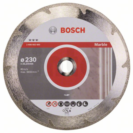 BOSCH Diamantový dělicí kotouč Best for Marble 2608602693