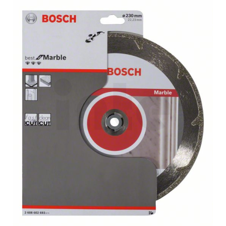 BOSCH Diamantový dělicí kotouč Best for Marble 2608602693