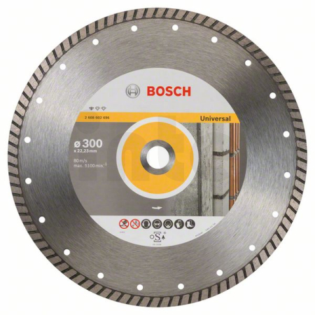 BOSCH Diamantový dělicí kotouč Standard for Universal Turbo 2608602696
