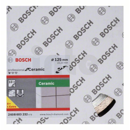 BOSCH Diamantový dělicí kotouč Standard for Ceramic, 10 ks 2608603232