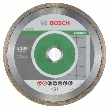 BOSCH Diamantový dělicí kotouč Standard for Ceramic, 10 ks 2608603233
