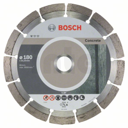 BOSCH Diamantový dělicí kotouč Standard for Concrete, 10 ks 2608603242