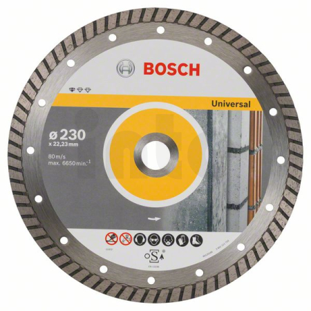 BOSCH Diamantový dělicí kotouč Standard for Universal Turbo 2608602397