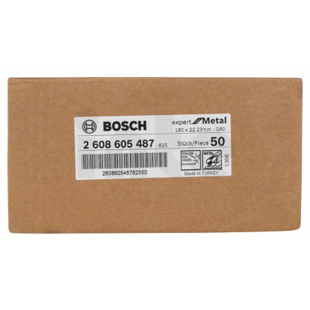 BOSCH Fíbrový brusný kotouč R444, Expert for Metal 2608605487