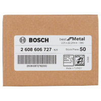BOSCH Fíbrový brusný kotouč R574, Best for Metal 2608606727