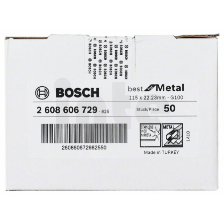 BOSCH Fíbrový brusný kotouč R574, Best for Metal 2608606729
