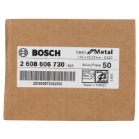 BOSCH Fíbrový brusný kotouč R574, Best for Metal 2608606730