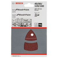 BOSCH 25dílná sada brusných papírů C470 a C430 2608607417