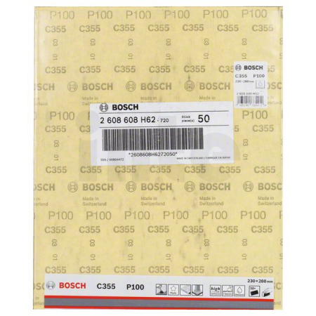 BOSCH Brusný papír C355 2608608H62