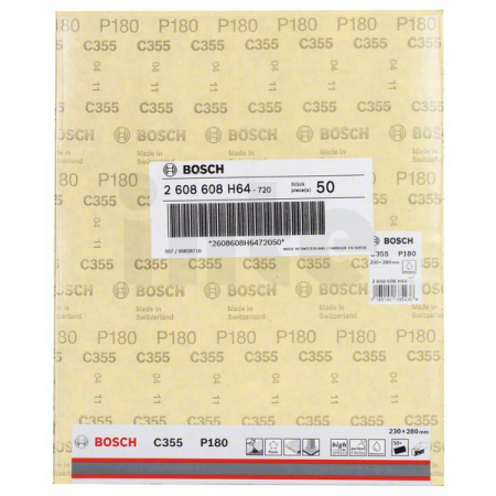 BOSCH Brusný papír C355 2608608H64